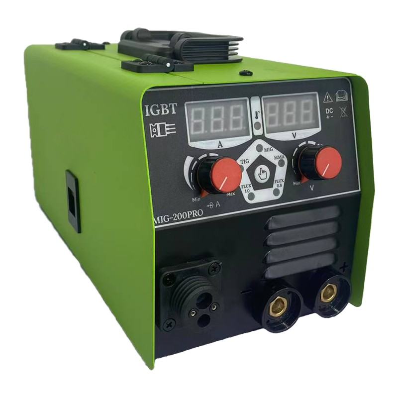MIG230 professional gas and gasless MIG welder with large display