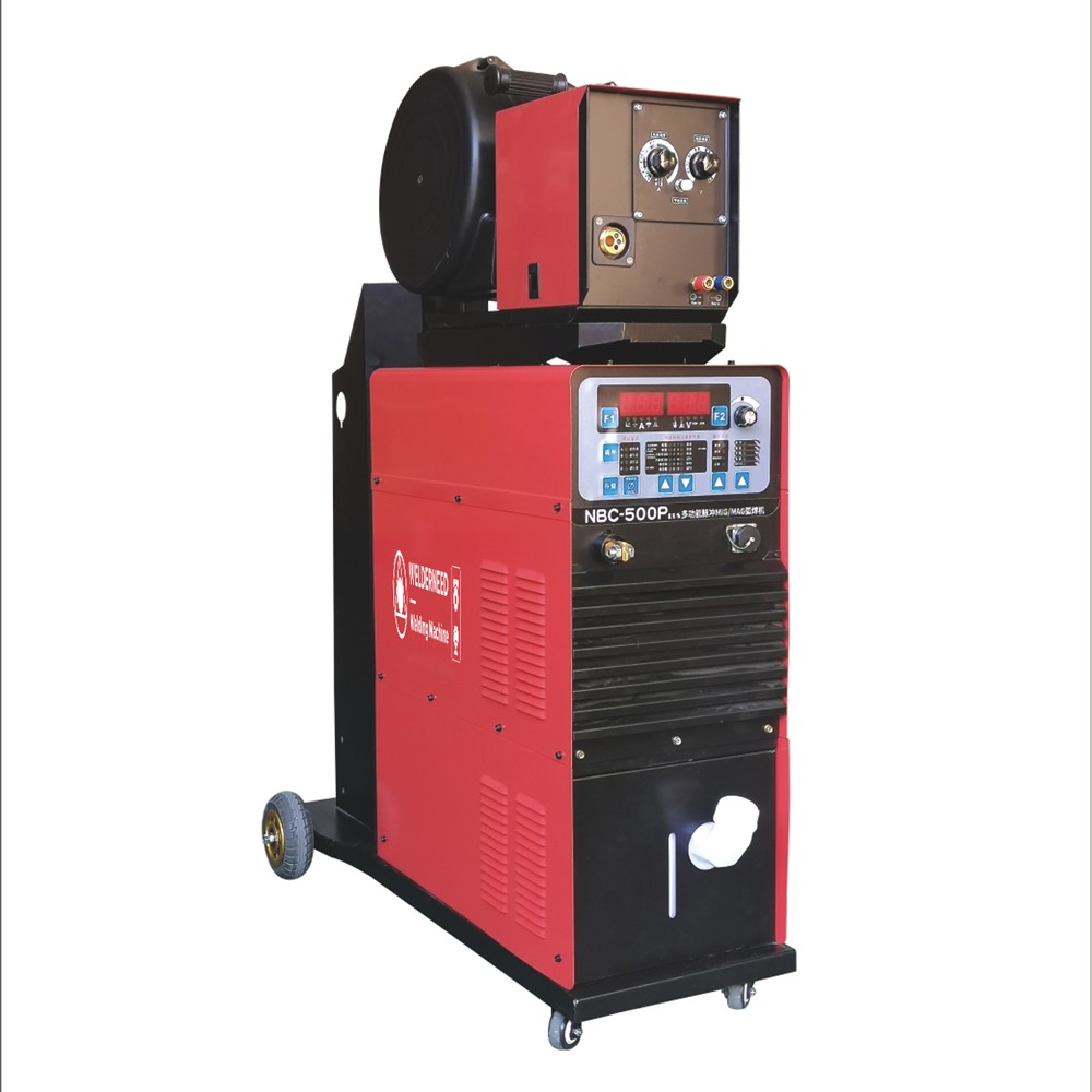 NBC-500P double pulse MIG/MAG welder